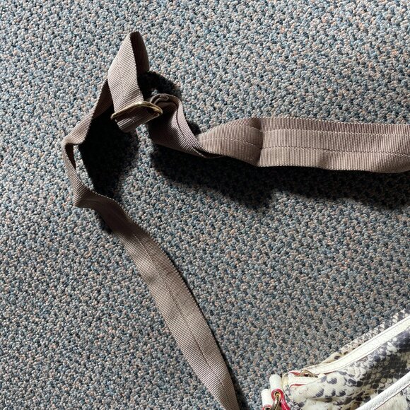 MZ Wallace Mia Snakeskin Print Crossbody Bag - Picture 8 of 10